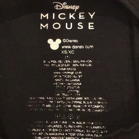 XS Disney tees - SET OF 2!! Mickey and Minnie tees! adorable! - Picture 5 of 5